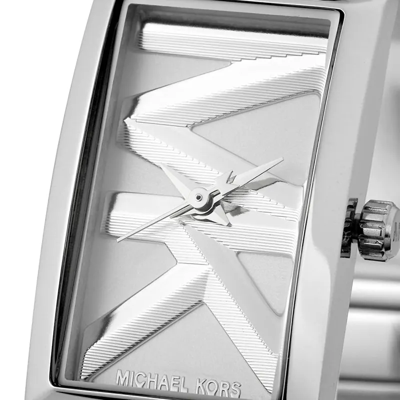 Michael Kors Mini Empire Silver Dial Fashion Ladies Watch- MK7407
